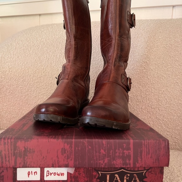 JAFA brand leather boots - Picture 3 of 7
